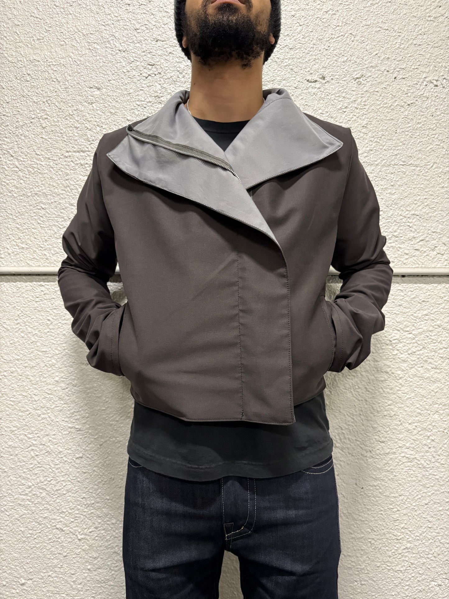 ‘STORK’ ASYMMETRICAL JACKET