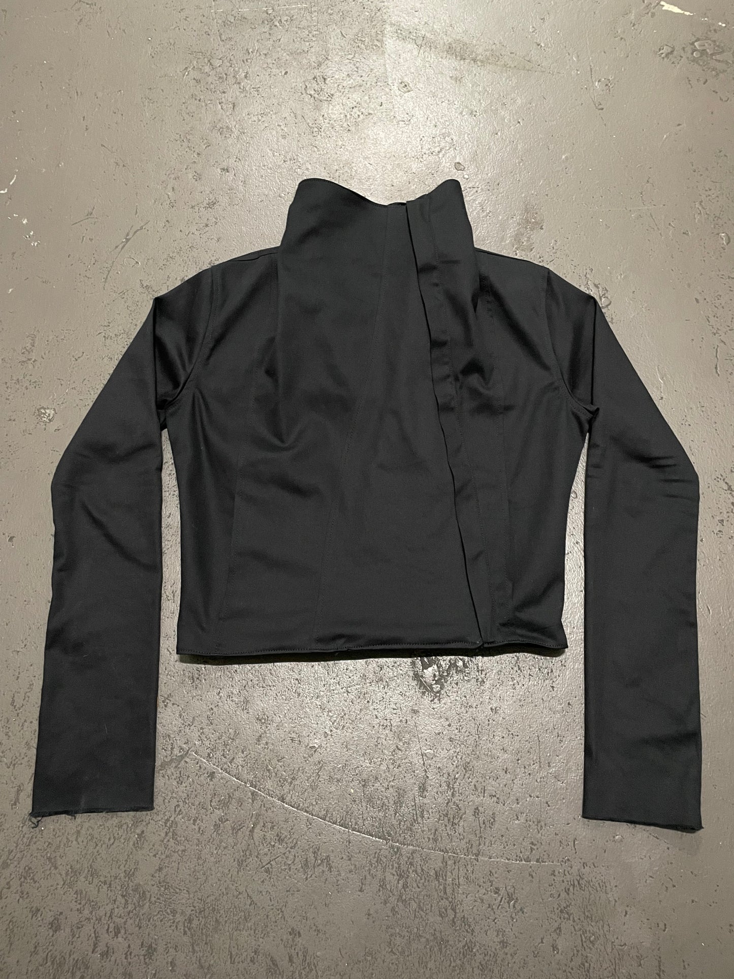 ‘CIRCADIAN’ ASYMM DENIM JACKET