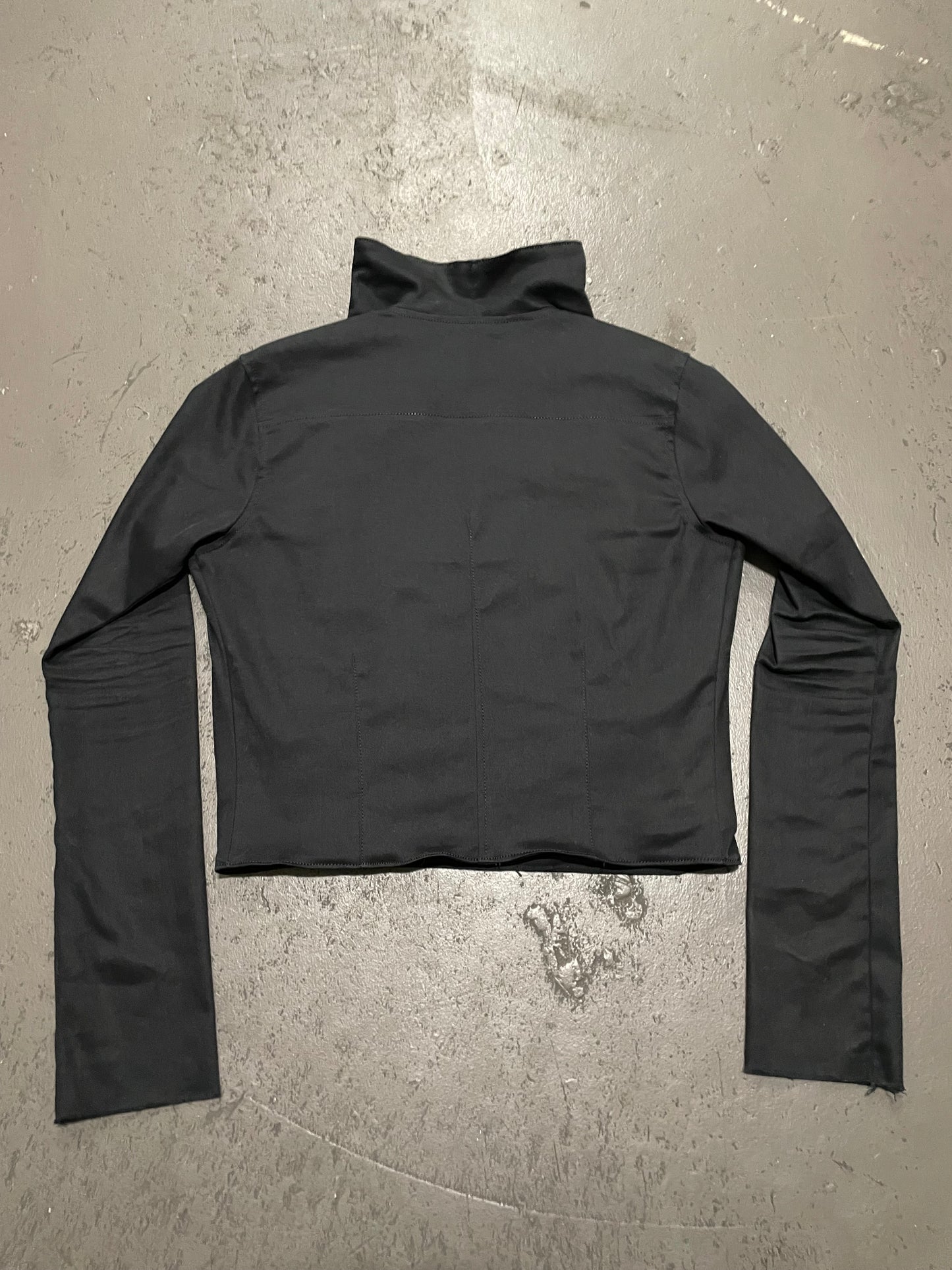 ‘CIRCADIAN’ ASYMM DENIM JACKET