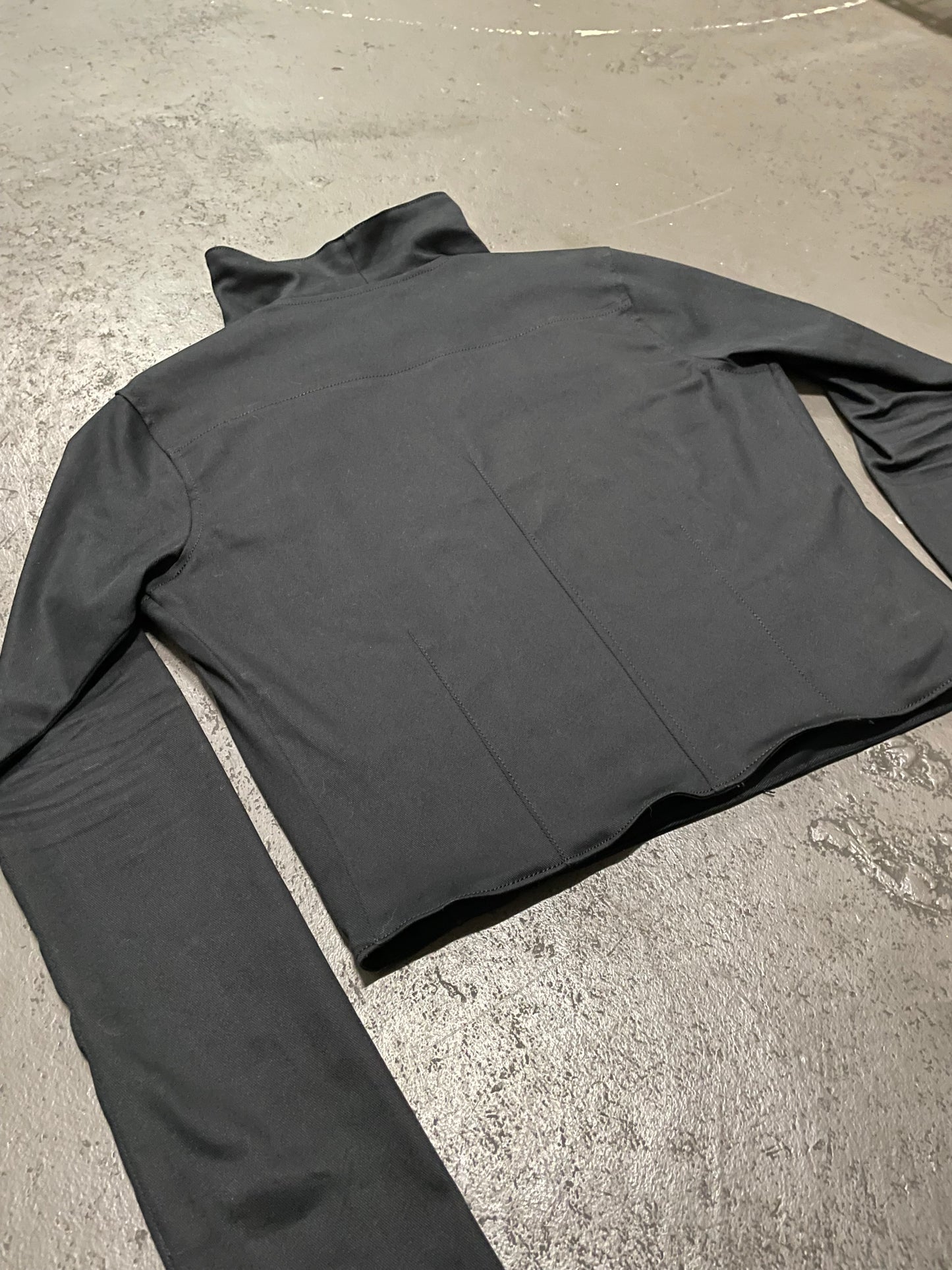 ‘CIRCADIAN’ ASYMM DENIM JACKET