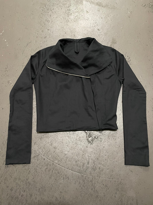 ‘CIRCADIAN’ ASYMM DENIM JACKET